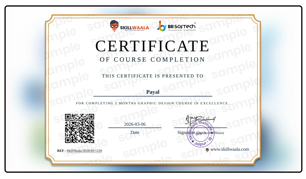 Certification from a Reputed IT Company