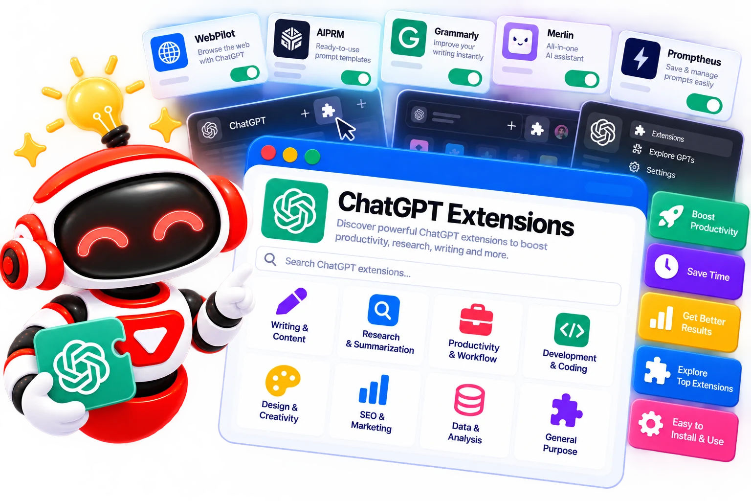 Best ChatGPT Extensions tools