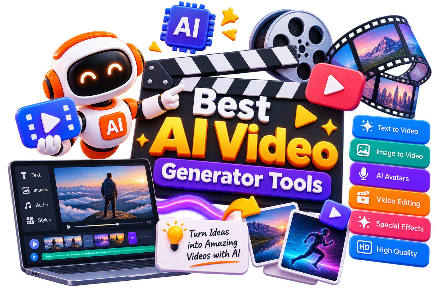 Best Video Generators Tools - Compare Features, Pricing & Reviews