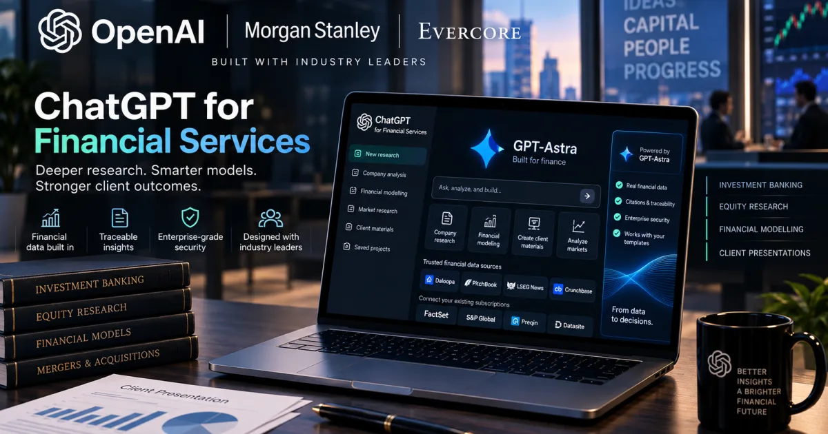 ChatGPT for Financial Services
