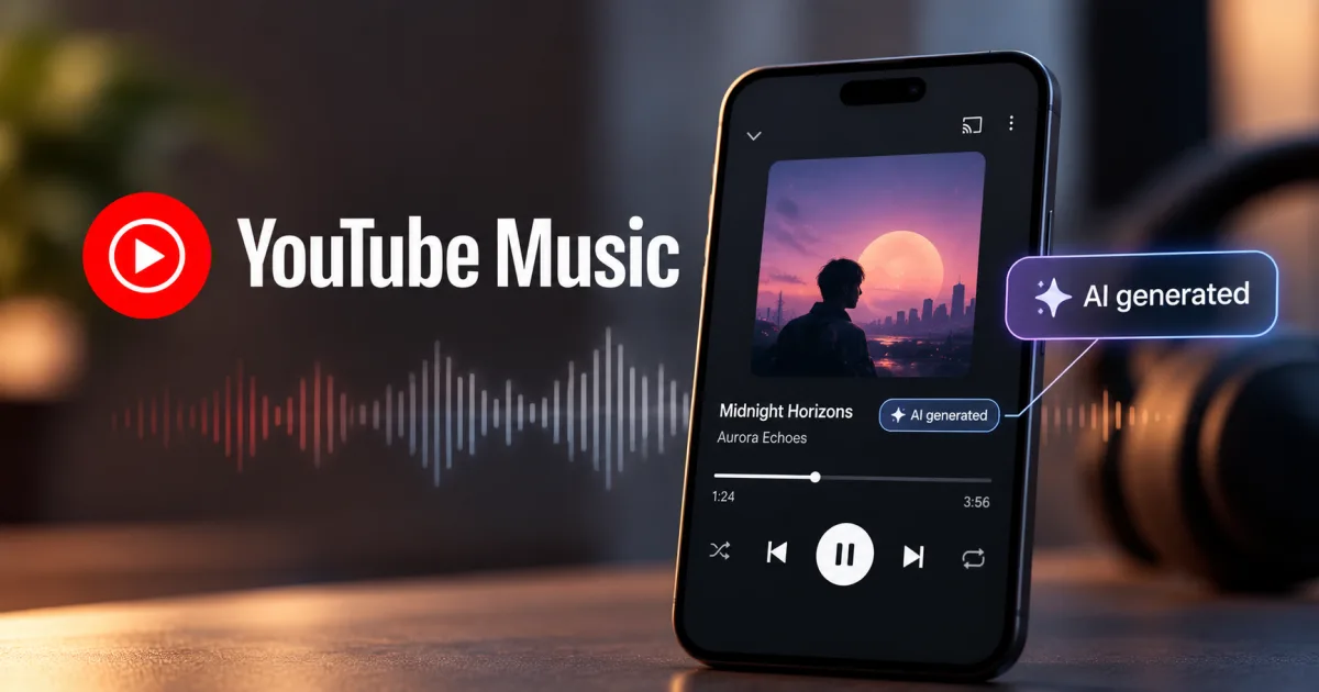 YouTube Music AI-Generated Playlist